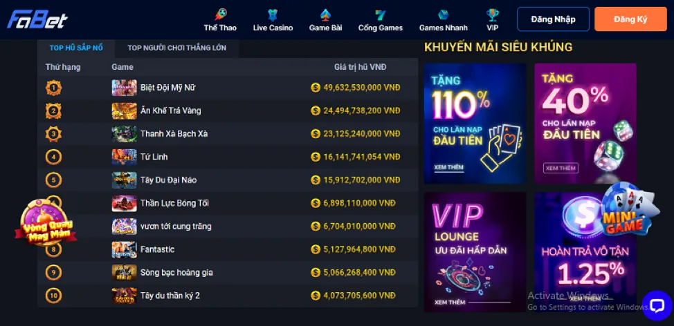 Khuyến mãi chào mừng 286bet
